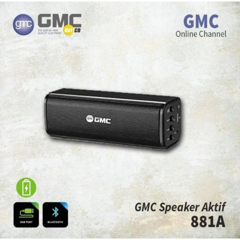 SPEAKER BLUETOOTH GMC 881A