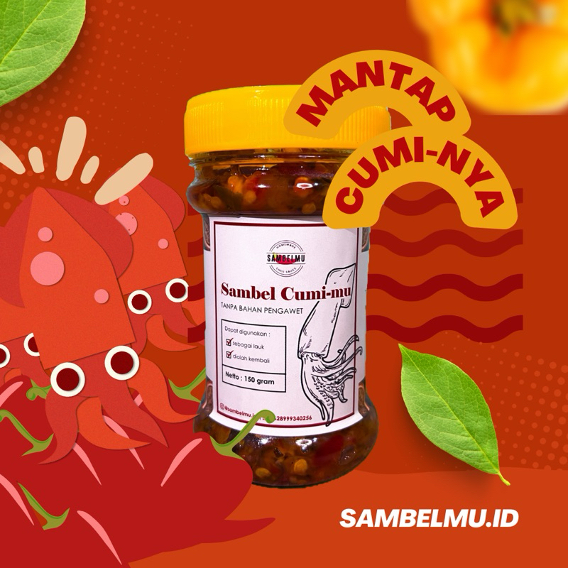 

SAMBELMU | Sambal Baby Cumi Asin 150 gr