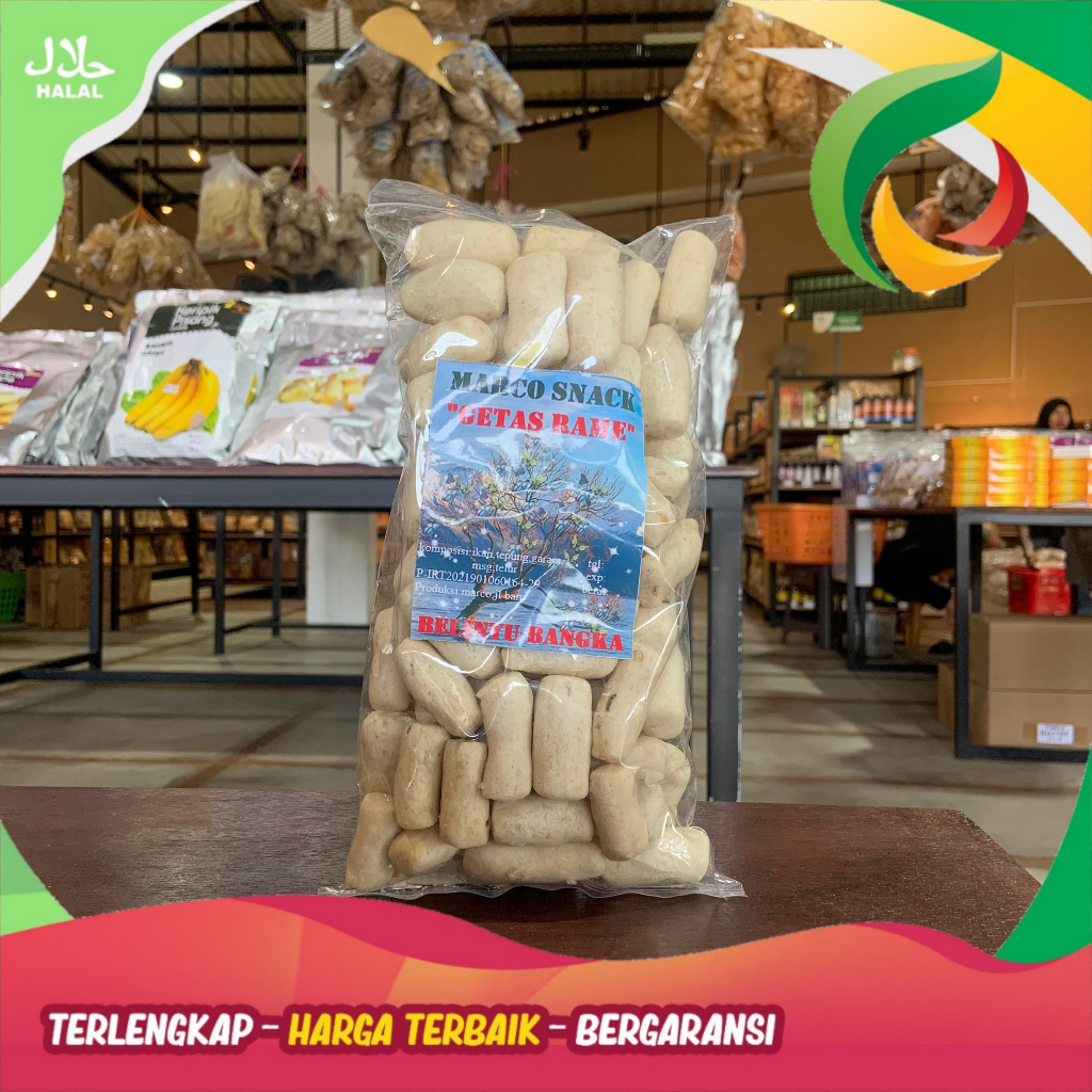 

GETAS RAME MARCO SNACK 250GR KHAS BANGKA