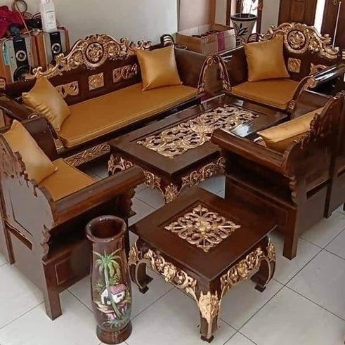 Kursi Tamu Madura Jati/Kursi Ruang Tamu Kayu Jati