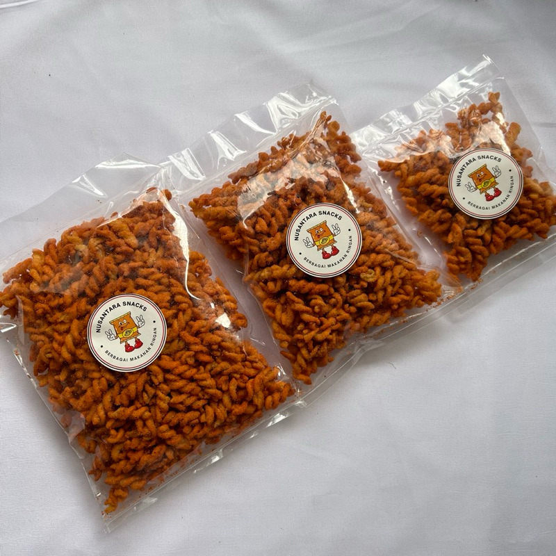 

[ ENAK TERMURAH ‼️] MAKARONI SPIRAL PEDAS 3 UKURAN - MAKRONI ULIR PIPA GULING LEVEL BANTAT GURIH 140 90 40 GRAM MURAH MACARONI JERUK BASRENG SNACK VIRAL JAJANAN RINGAN PEDES BUMBU CABE ASIN MEKAR KILOAN