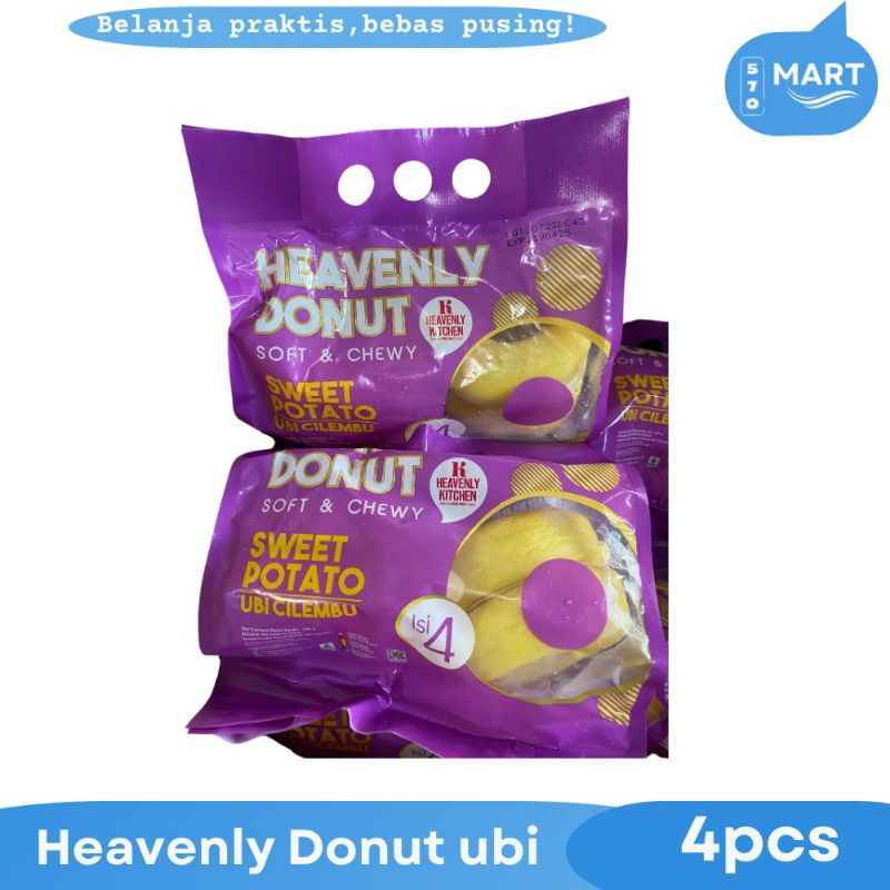 

heavenly Donat 4pcs ubi Cilembu 220g