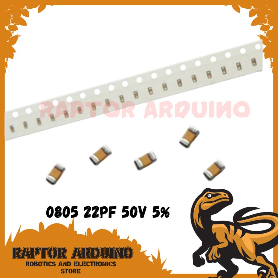Capasitor 22pf 50V 5% 0805 kapasitor 22 pf 50 volt 5% capacitor