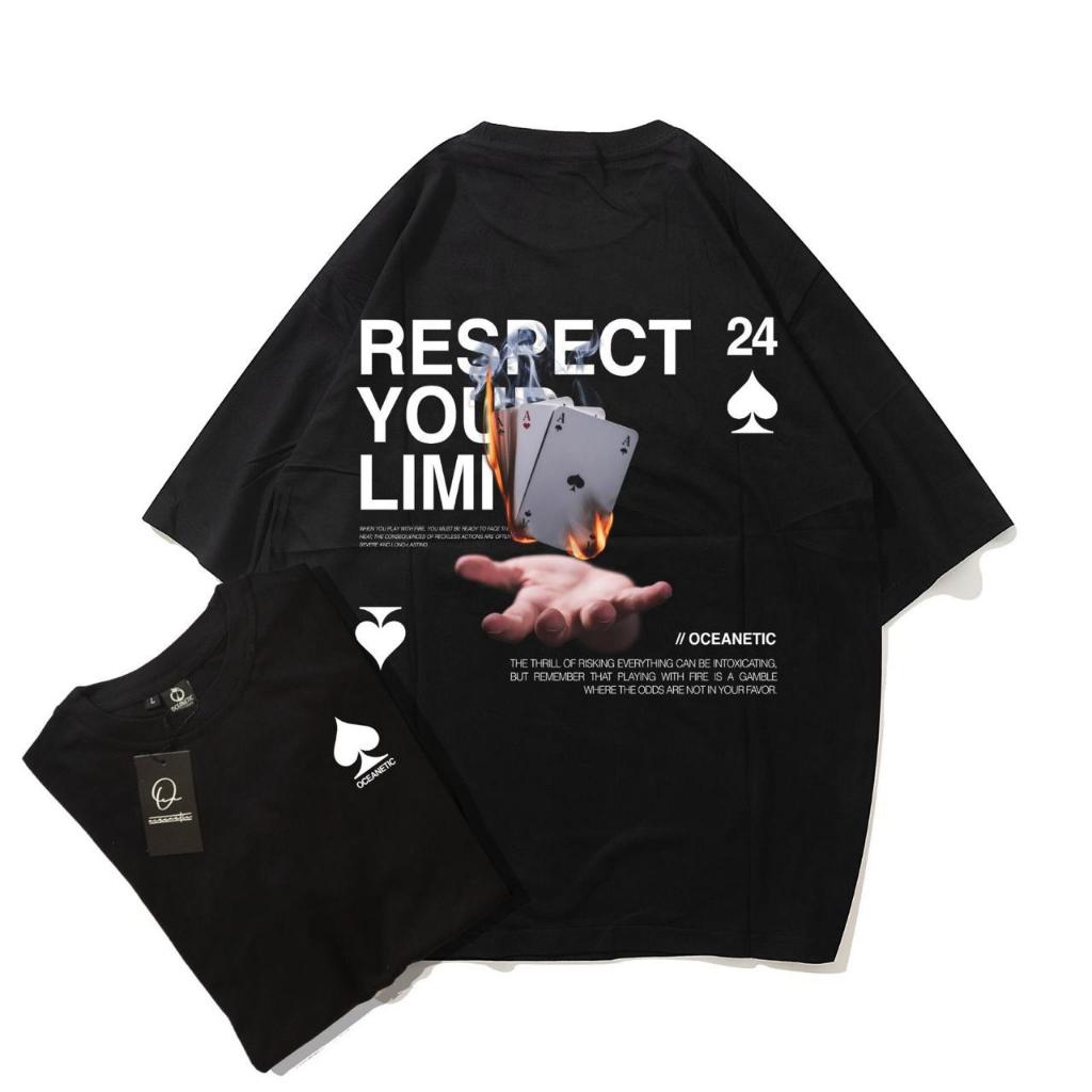 OCEANETIC KAOS OVERSIZE LENGAN PENDEK UNISEX