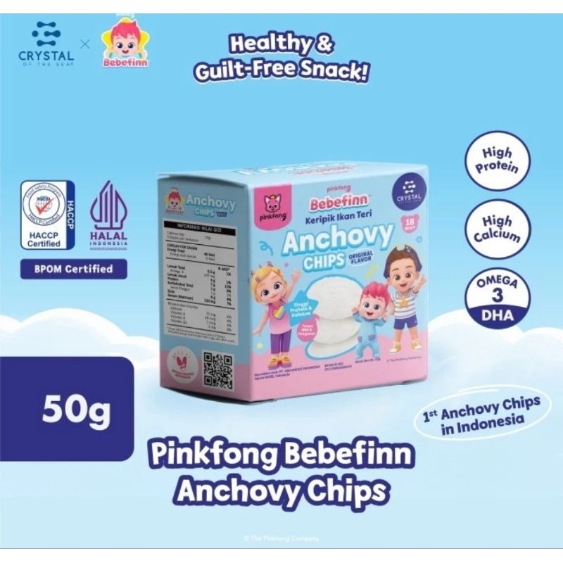 

CRYSTAL ANCHOVY CHIPS SNACK \ KERIPIK IKAN TERI ORIGINAL