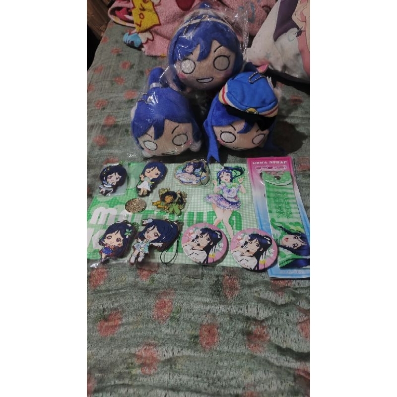 matsuura kanan love live sunshine aqours merchandise + nesoberi set