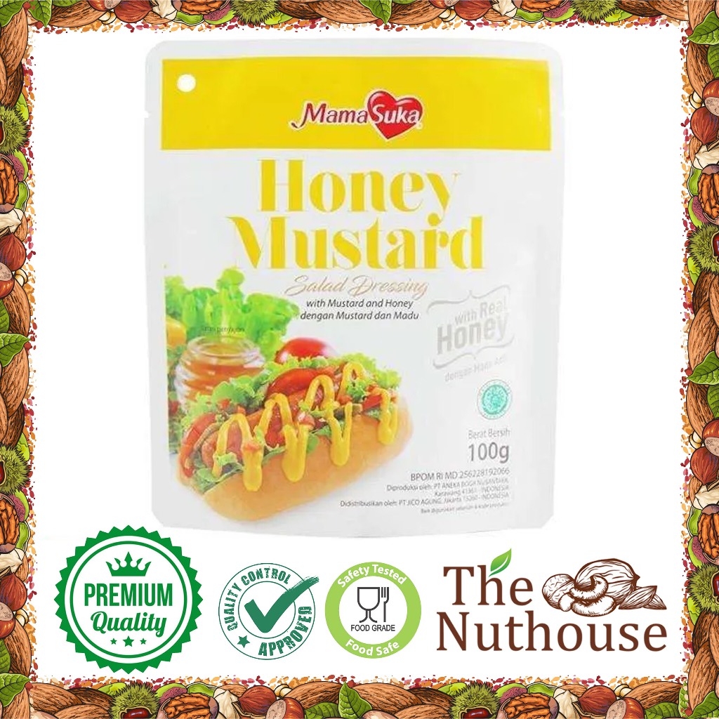 

MamaSuka Salad Dressing Honey Mustard 100gr [HALAL]