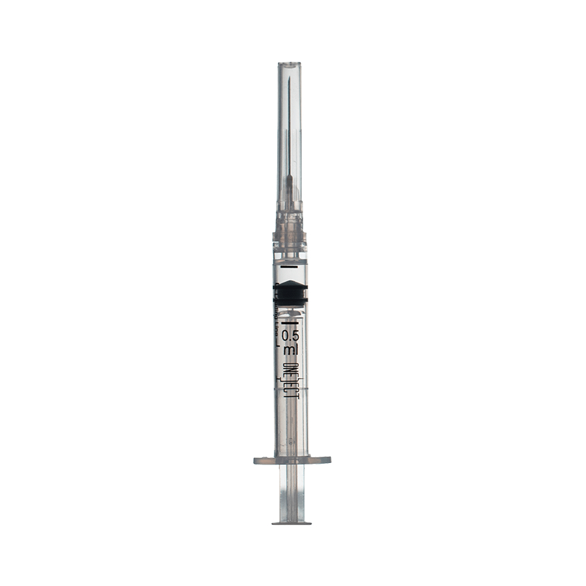 ONEJECT 0,5ML SYRINGE ONE JECT 0,5ML/CC NEDDLE - SPUIT ONEJECT 0,3ML