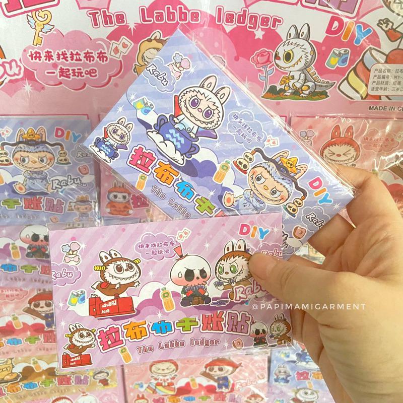 

Kartu Sticker Labubu Beraneka Gambar
