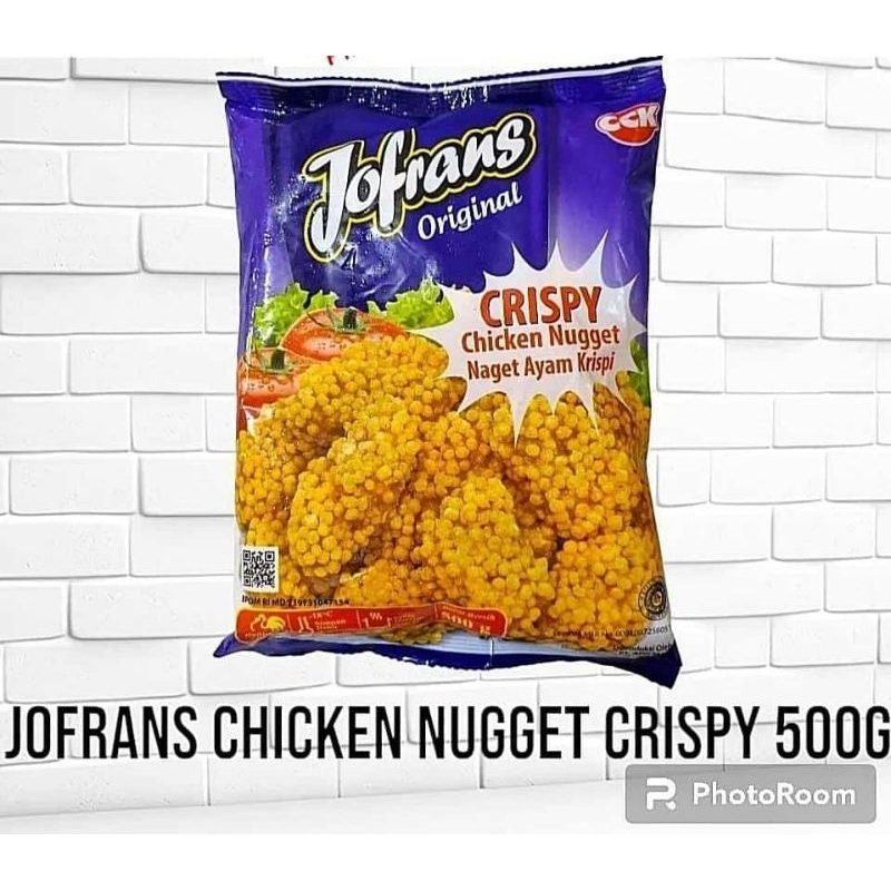 

Jofrans Nugget crispy 500gr
