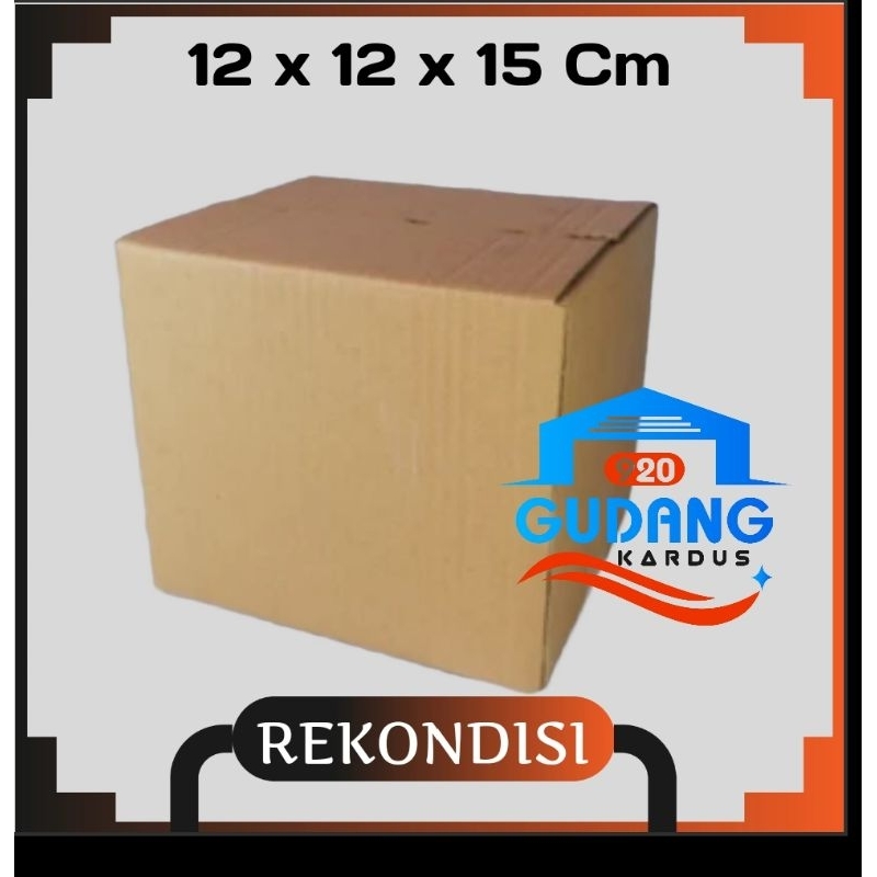 

KARDUS PACKING/KARTON BOX UKURAN 12 x 12 x 15 Cm