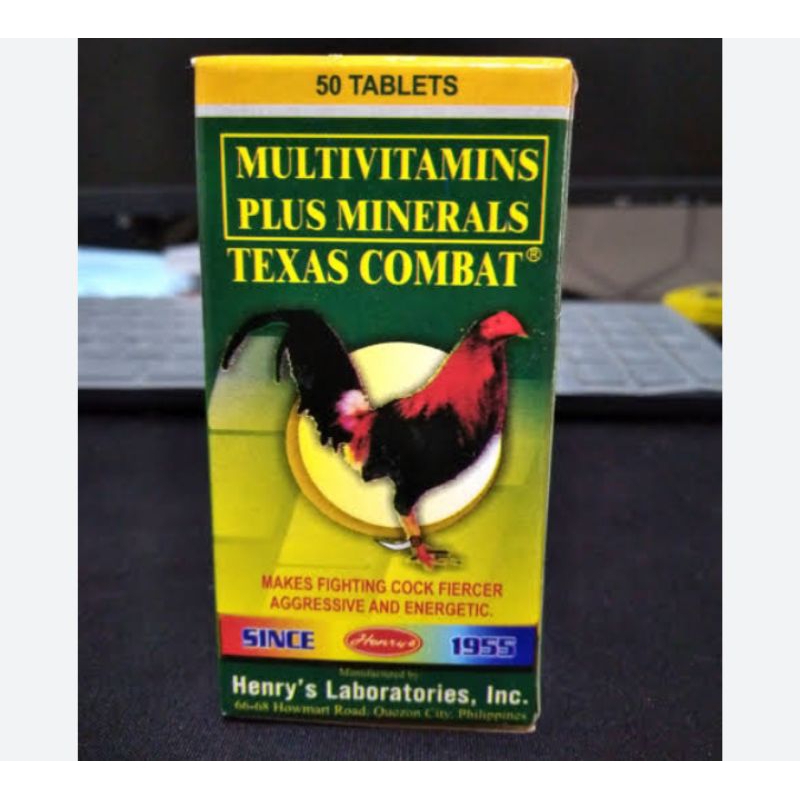 TEXAS COMBAT VITAMIN AYAM Piso/Ayam Bangkok Laga LAGA