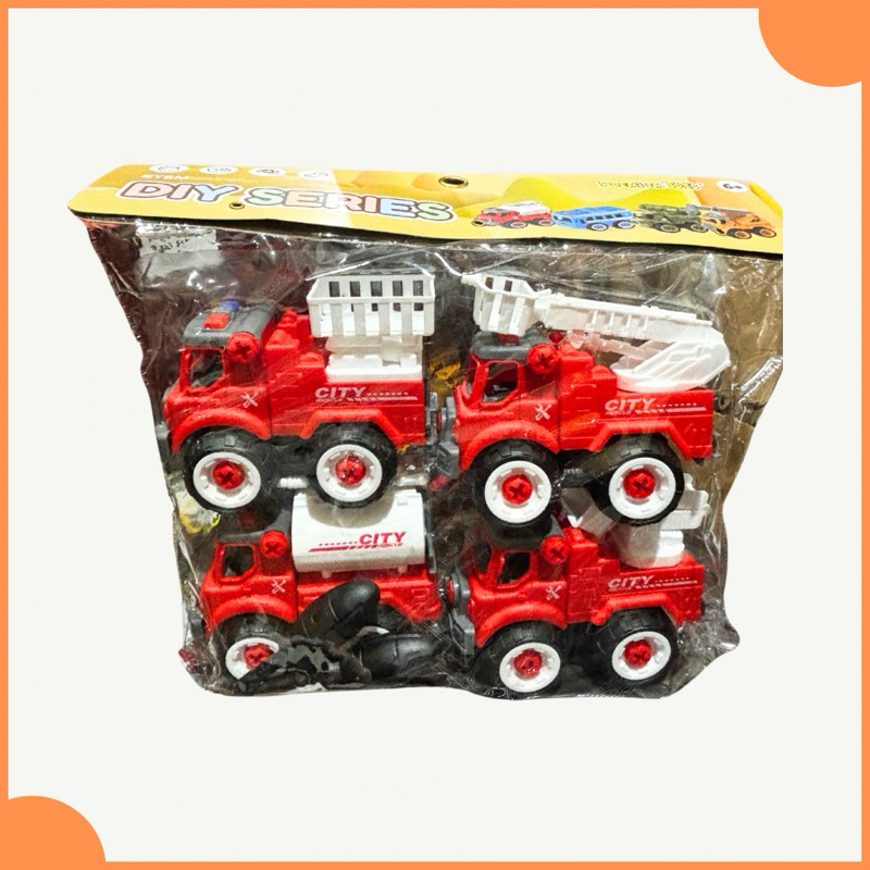 DIY Fire Truck Mainan Anak