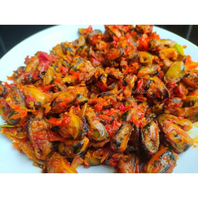 

SAMBAL KERANG KUPAS 200gr HOMEMADE