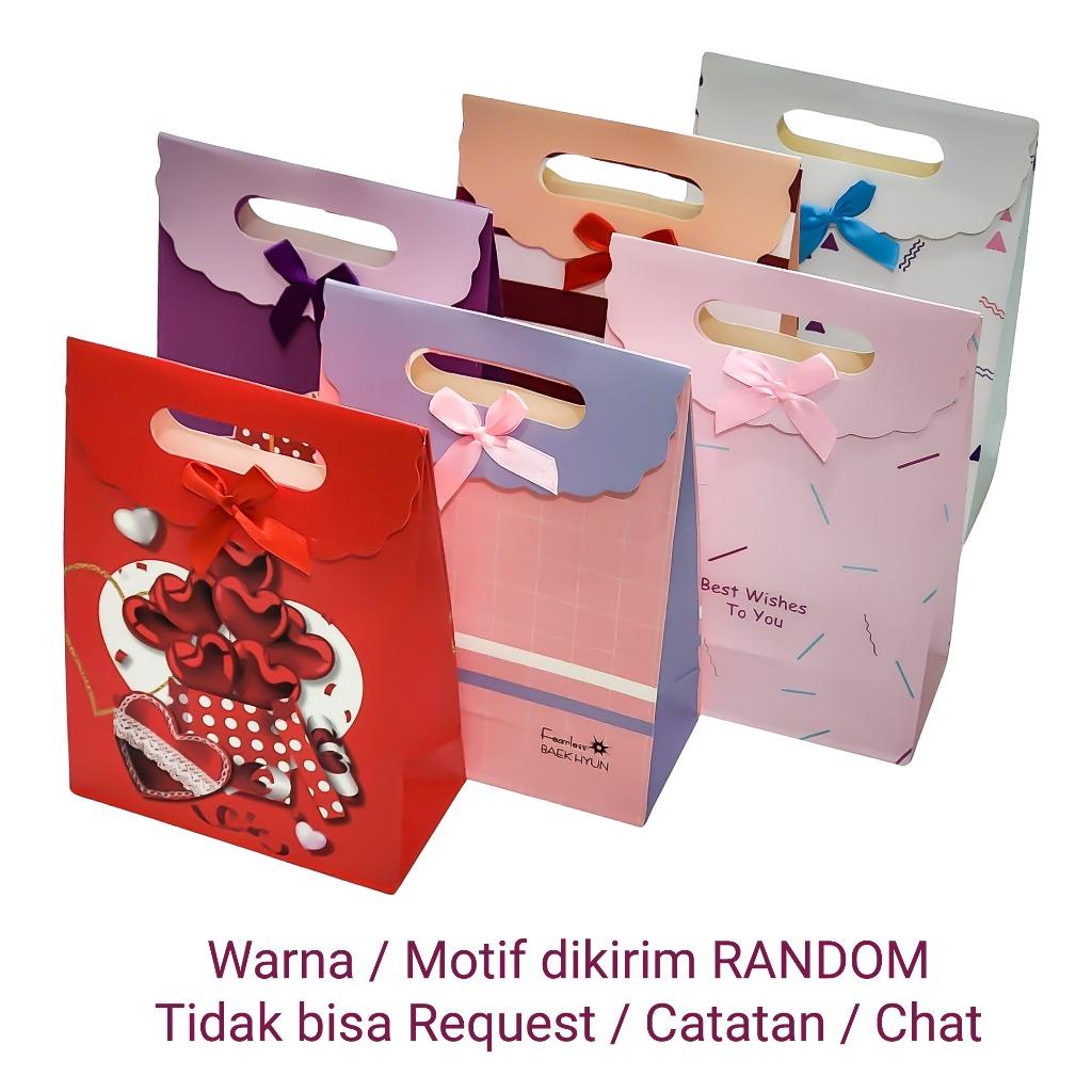 

Paper Bag Pita + Tutup M (19x27cm)