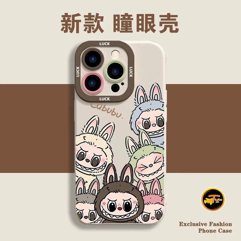 SS955 Silikon Case Labubu Monster Softcase Casing Hp For OPPO A59 F1S A60 A74 A78 A83 A5 A9 2020 A76