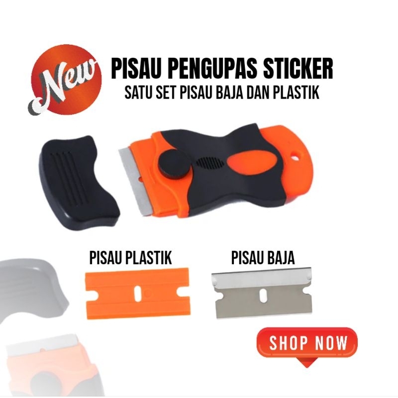 Alat Pengupas Stiker Lem Stiker  Alat Kelet Stiker