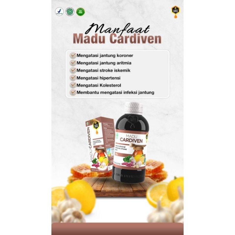 madu jantung cardiven