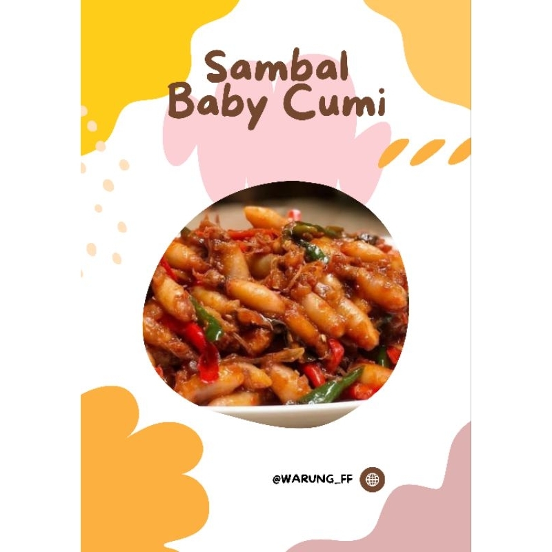

Sambal Cumi /Pedas gurih/Warung_FF