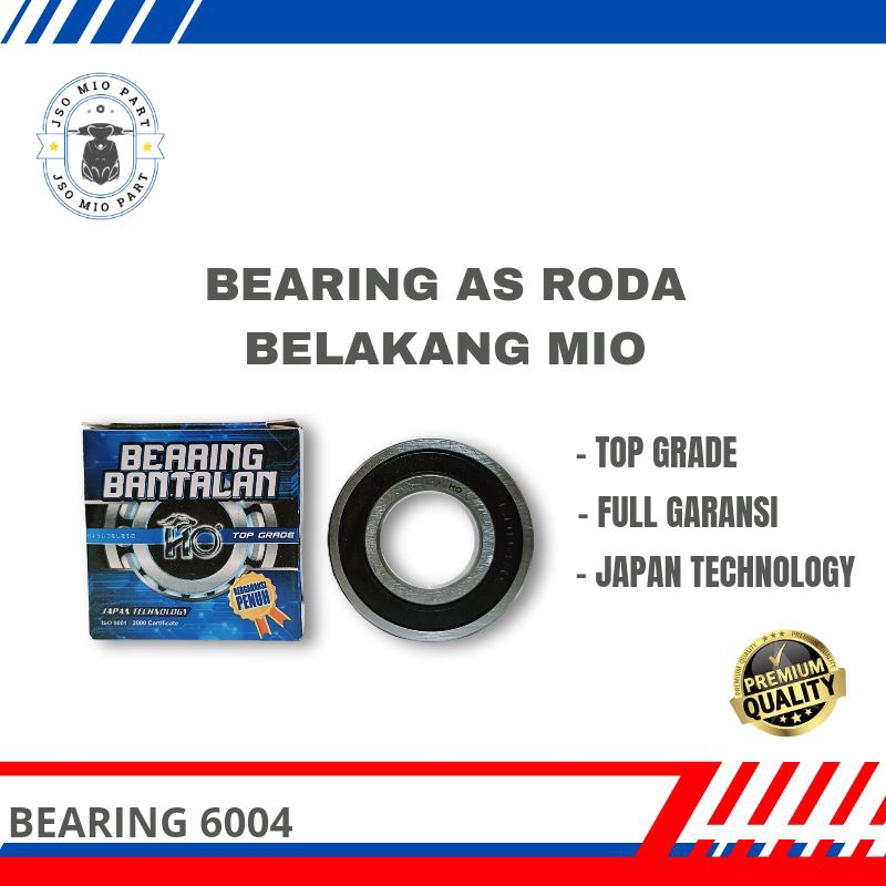 BEARING / LAHER AS RODA BELAKANG MIO 6004 HO