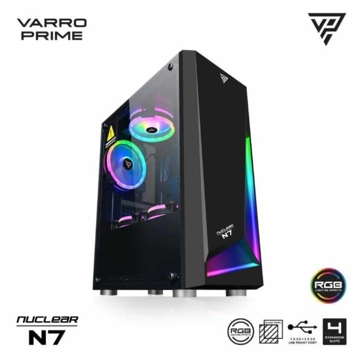 FullSet PC Gaming AMD Ryzen 5 5600G I 16GB I SSD I LED 19" I Keyboard Mouse