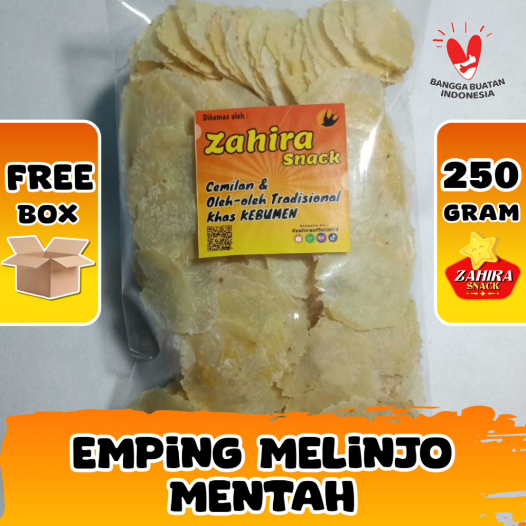 

Emping Melinjo Mentah Original Asli Kebumen 250 gram