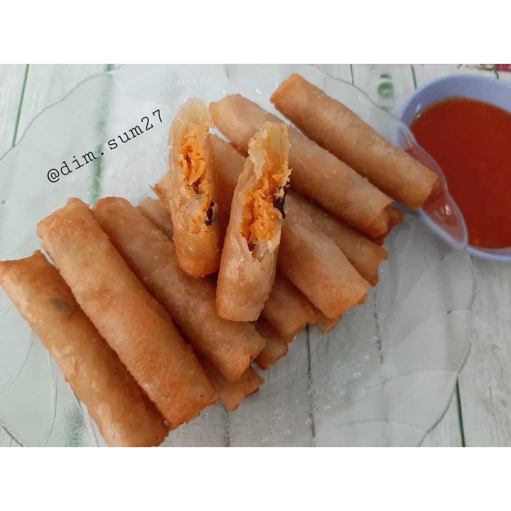 

LUMPIA GORENG VIETNAM / EGG ROLL ALA VIETNAM FROZEN HALAL PREMIUM
