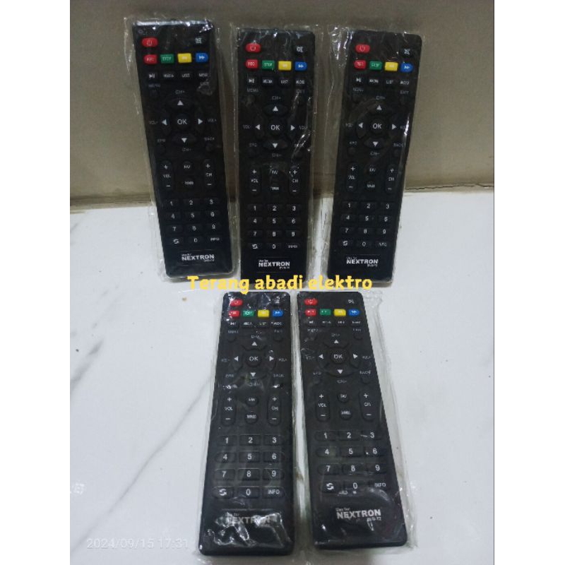 remote set top box nextron / remot stb nextron