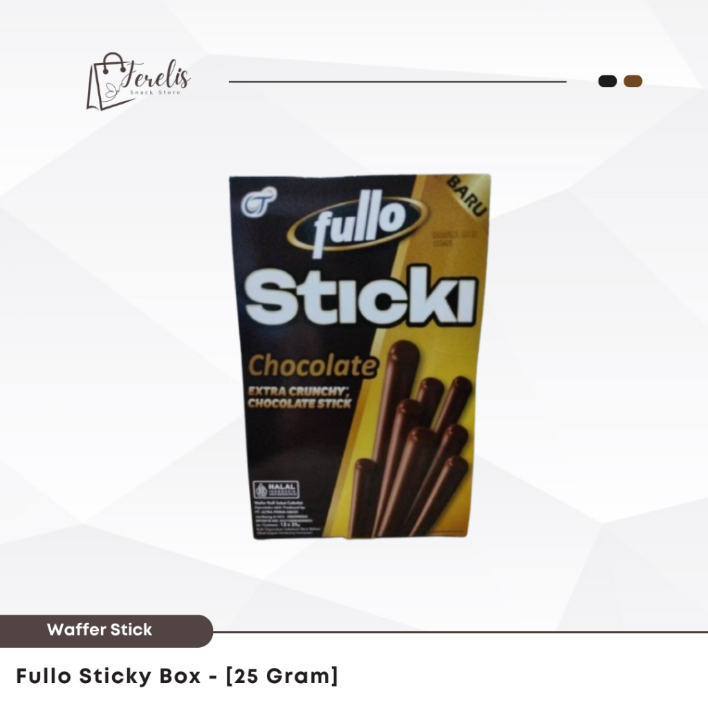 

Fullo Sticki 25 gram - [1 Box isi 12 Pcs]