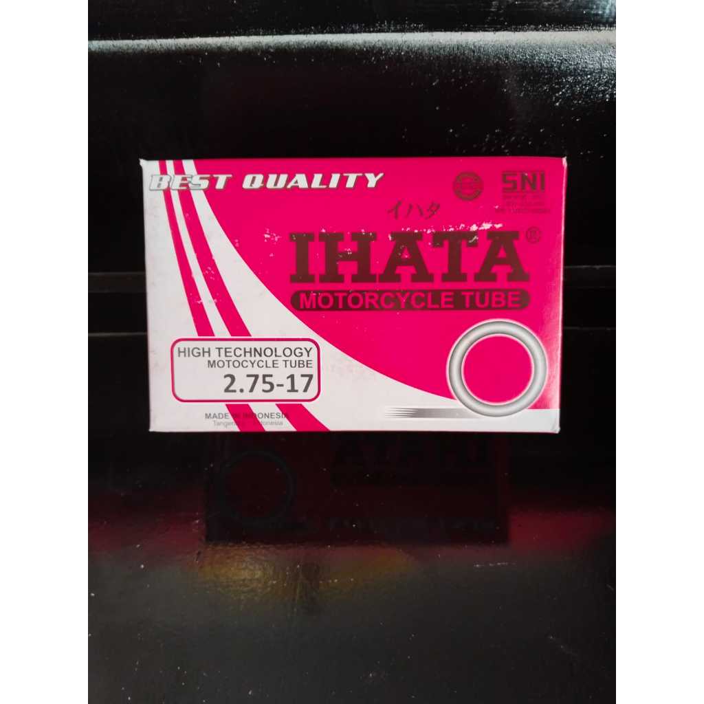 BAN DALAM MURAH 275X17 MOTOR BEBEK MERK IHATA