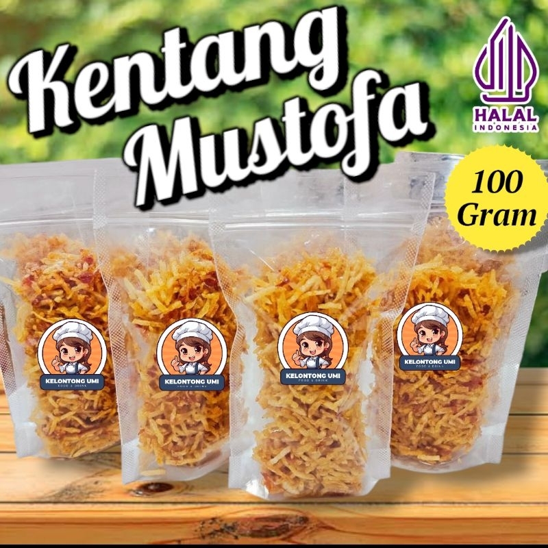 

COD!! Kentang Mustofa Fresh Pedas Gurih 100gr