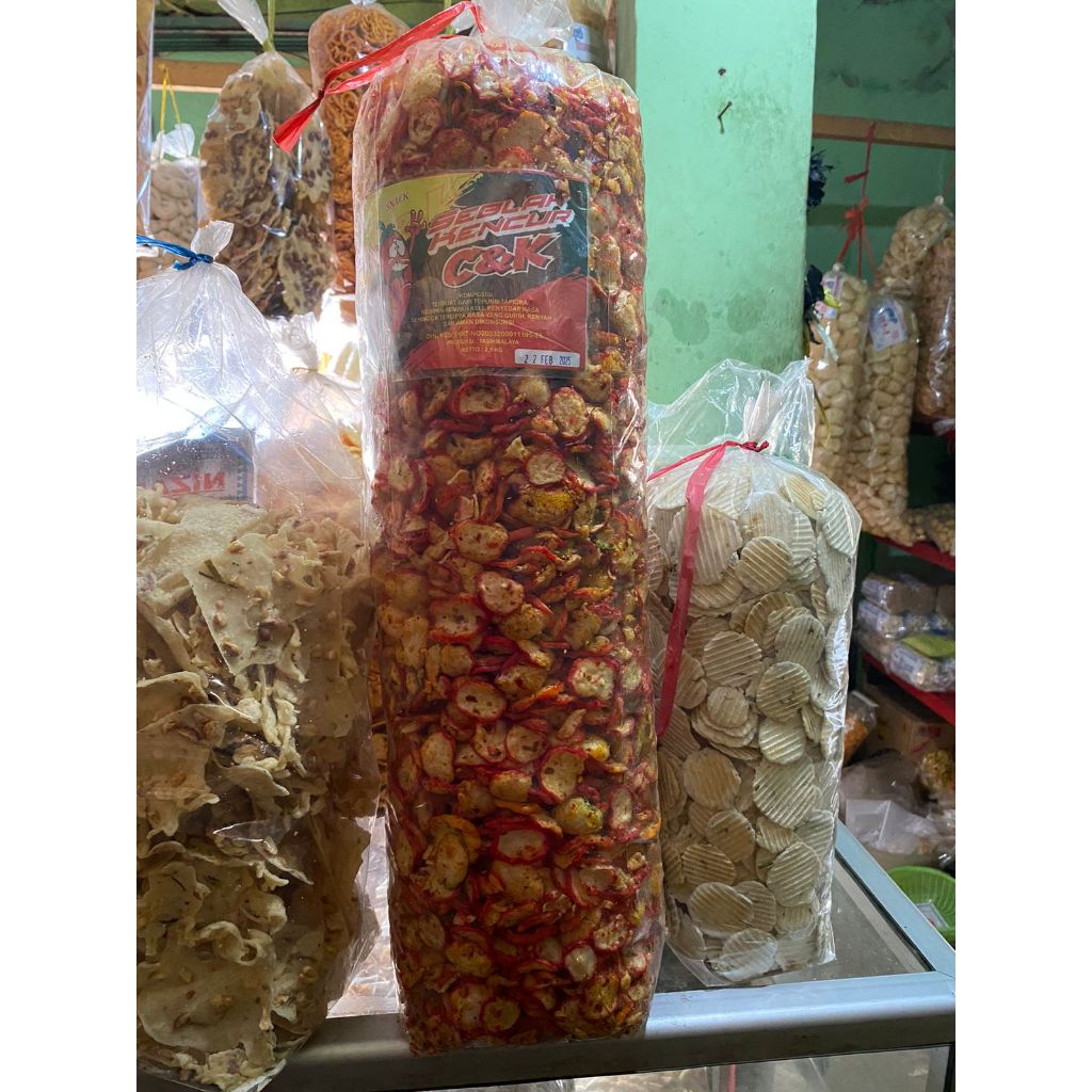 

kripik seblak 2,5kg