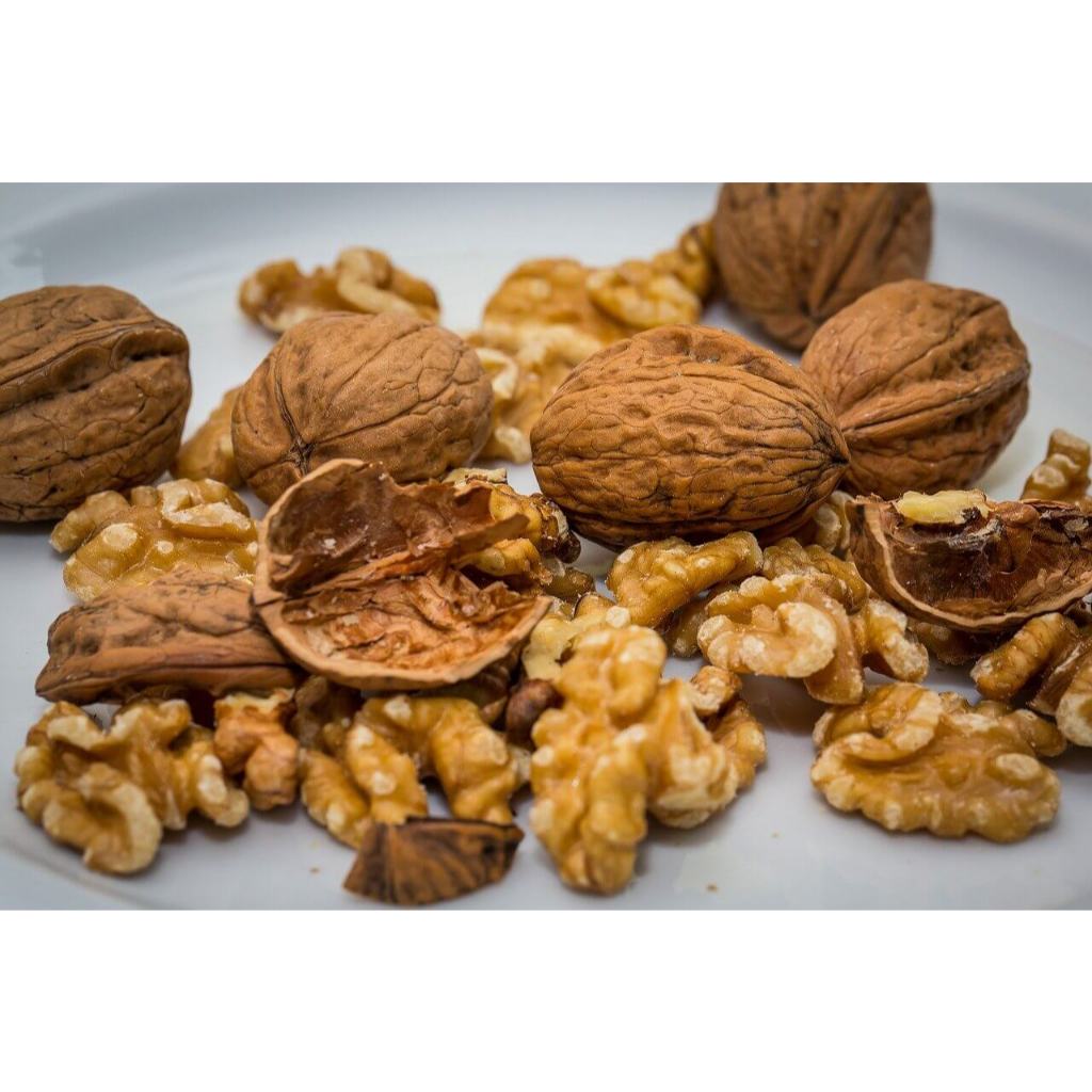 

Roasted Walnut 1 KG Kacang Walnut Bercangkang kulit Panggang Matang Manis