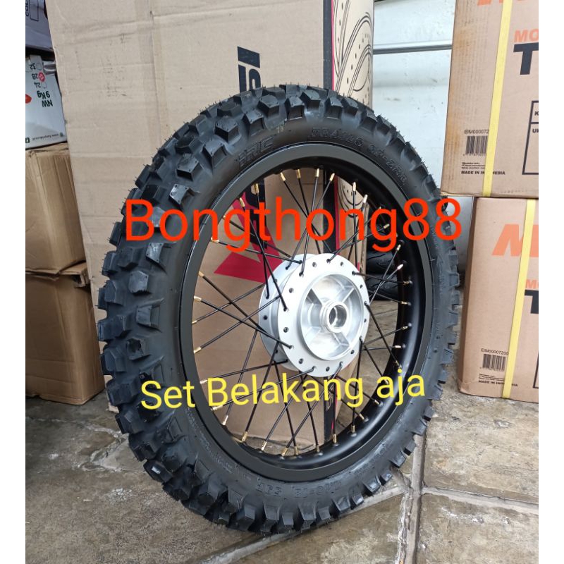 Velg Ring 18 185 Jari Jari Belakang Scorpio Vixion Old lama RX king Semi trail Ban IRC luar dan dala