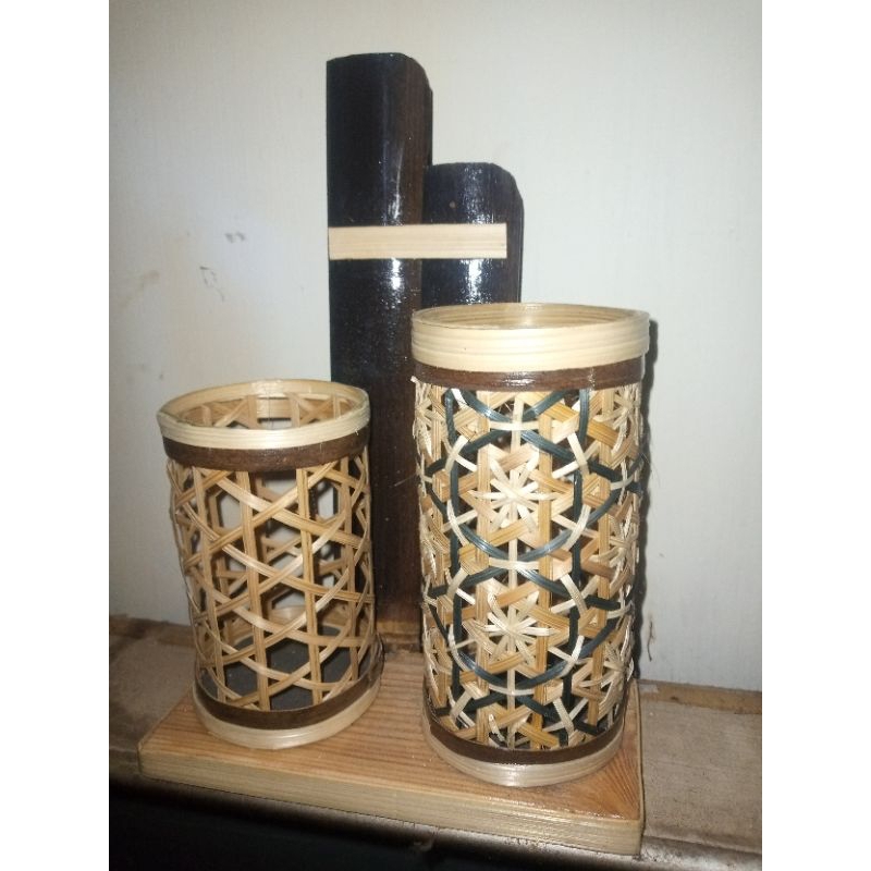 

Tempat pensil klasik,unik,tradisional,bambu