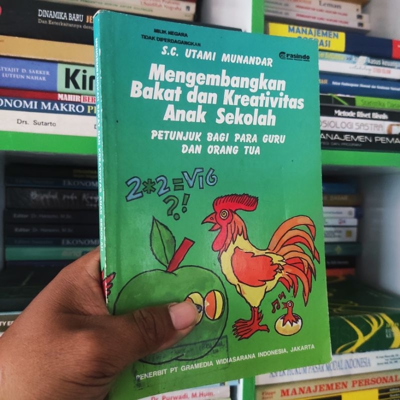 (ORI) buku mengembangkan bakat dan kreativitas anak sekolah