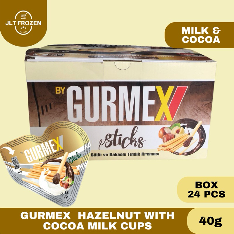 

Gurmex Dogtat Snack Import / Biskuit Stik Cream Colek / Snack Cream Coklat - BOX isi 24pc