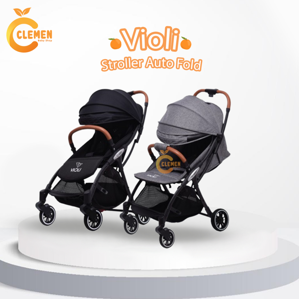 Stroller Violi Auto Fold - Kereta Dorong Bayi