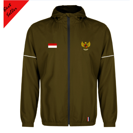 Jaket Pria Logo Garuda | Jaket Motor | Jaket Garuda | Jaket Parasut