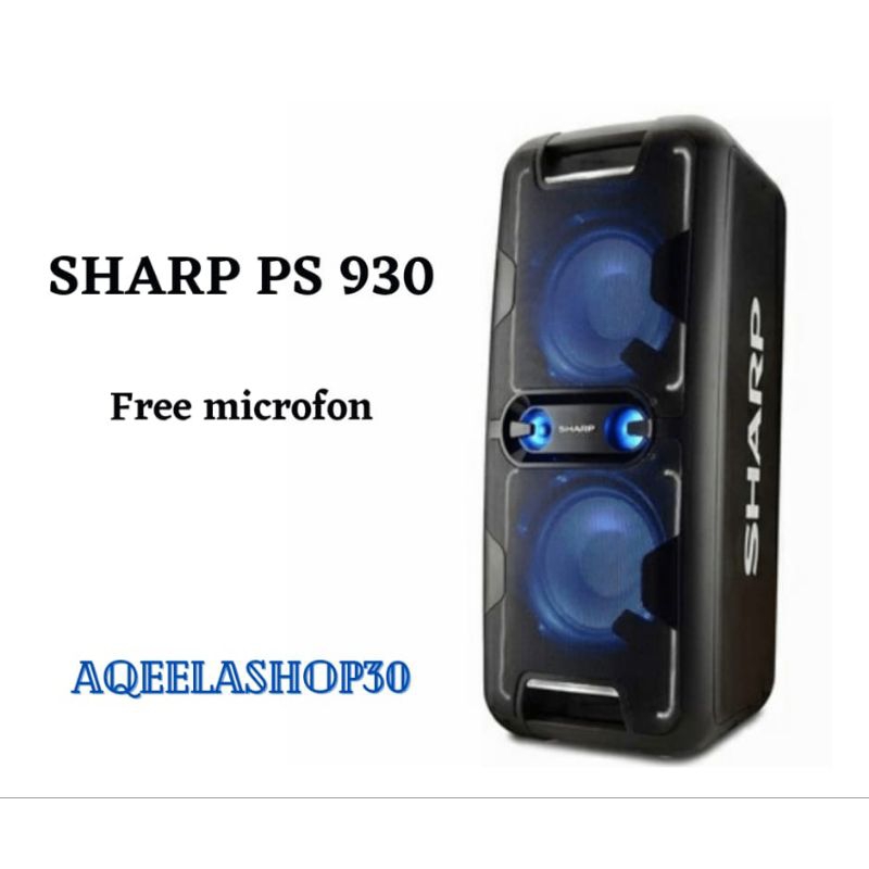 SHARP SPEAKER AKTIF PORTABLE PS 930