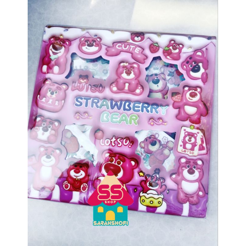 

STIKER 3D STIKER BOX 100pcs karkter mobile legends melody lotso kuromi sanrio spiderman