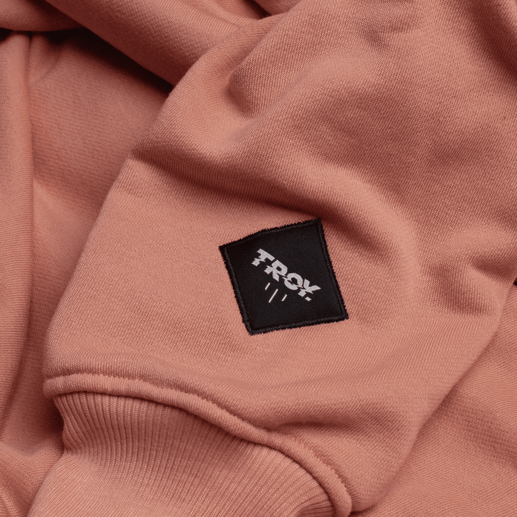 Troy Company Pullover Hoodie Pink Salmon Fun Scooter - Hoodie Pria Wanita Pink Salmon KH 2633