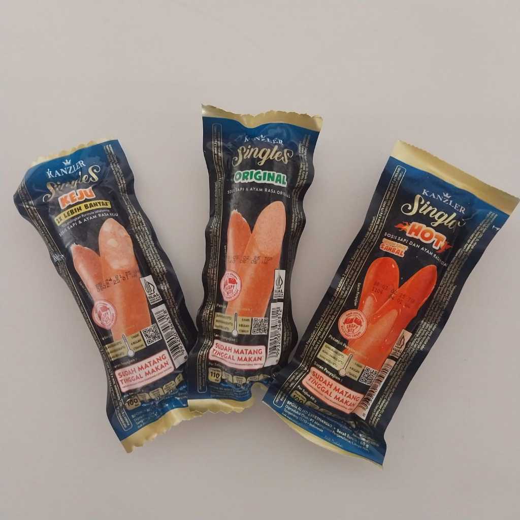 

Kanzler Singles Sosis Sapi & Ayam Siap Makan