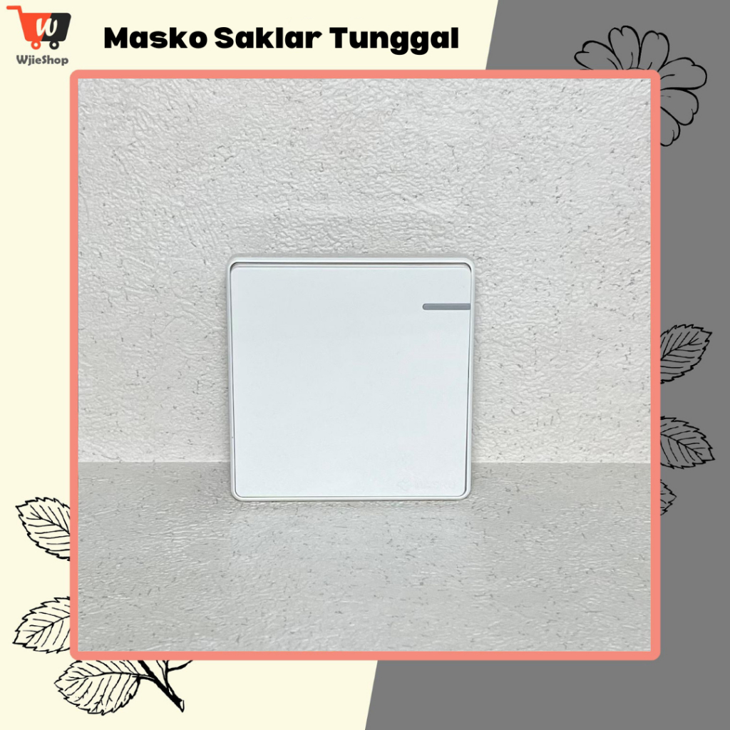 Masko Austin Saklar Tunggal A-611 Luxury Lebar