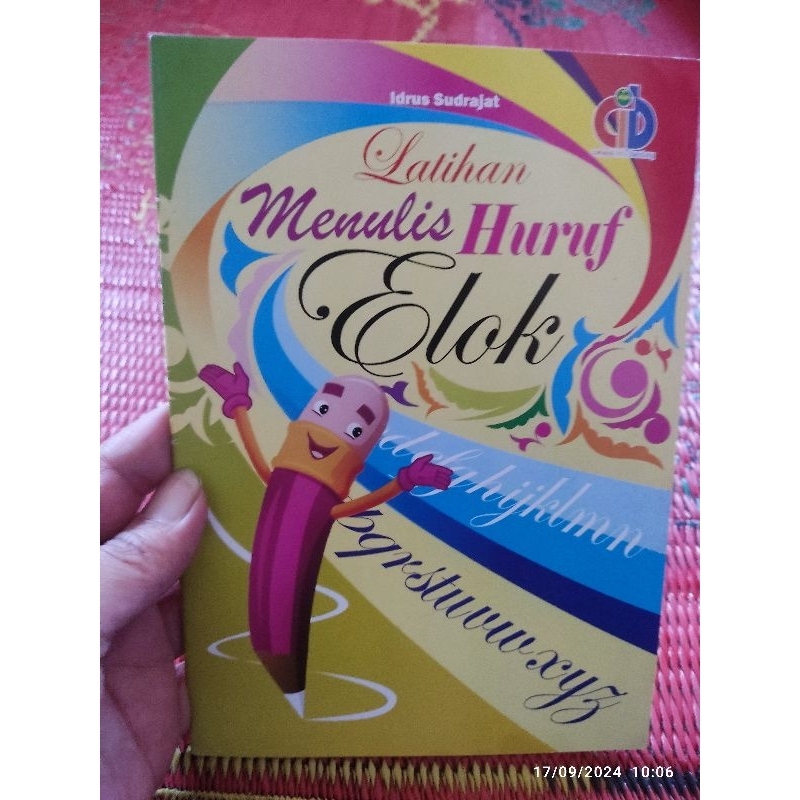 Latihan menulis huruf elok