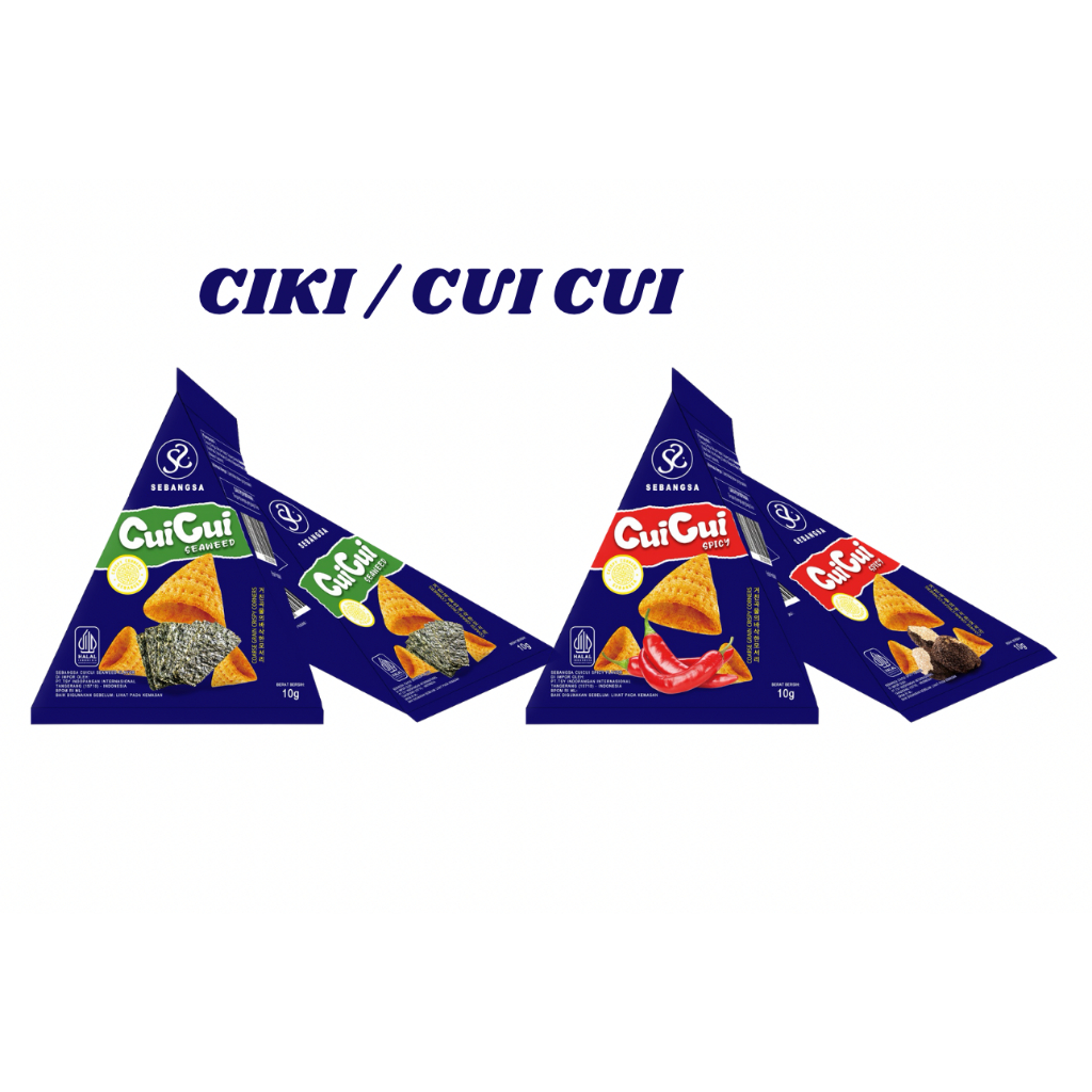 

【5 pcs】Tiger teeth crackers/chiki/ciki/cui cui/9g
