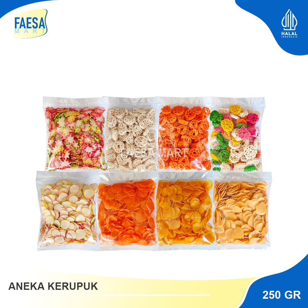 

ANEKA KERUPUK Mentah 250gr