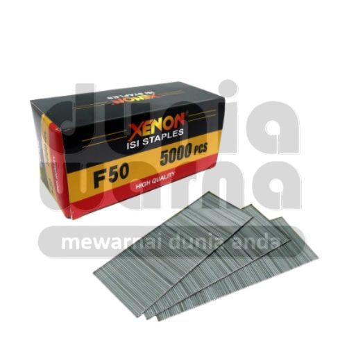 

XENON F50 Isi Refill Mata Air Nailer/Staples 5000pcs u/ Mesin Paku Tembak Kompresor