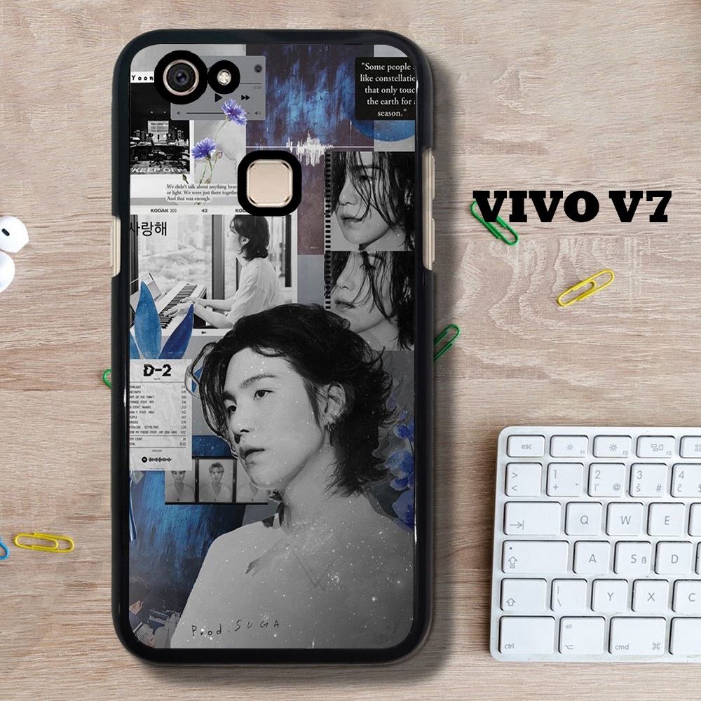 [A33] CASING HANDPHONE VIVO V7 CASE VIVO V7 CUSTOM CASE AESTHETIC KEREN LUCU VIRAL TERBARU