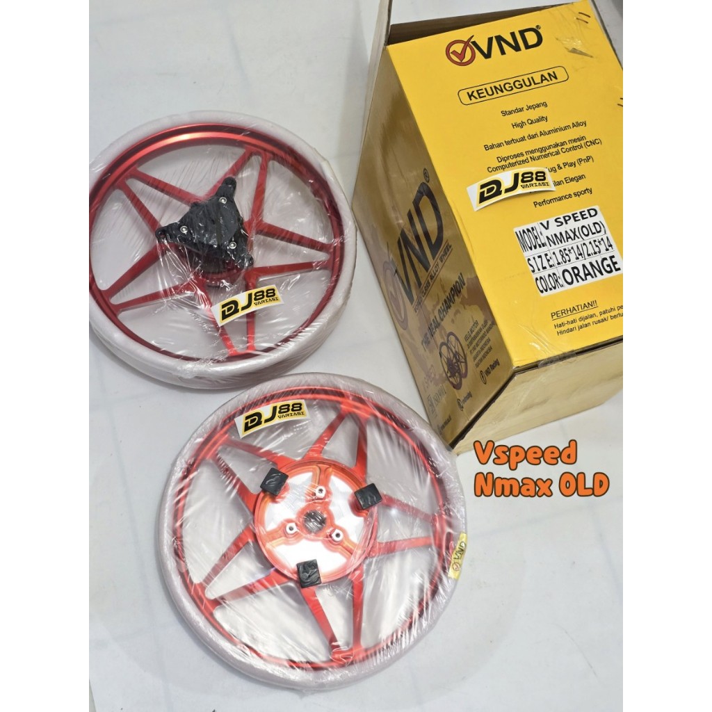 velg vnd vspeed nmax old velg bintang depan belakang yamaha nmax